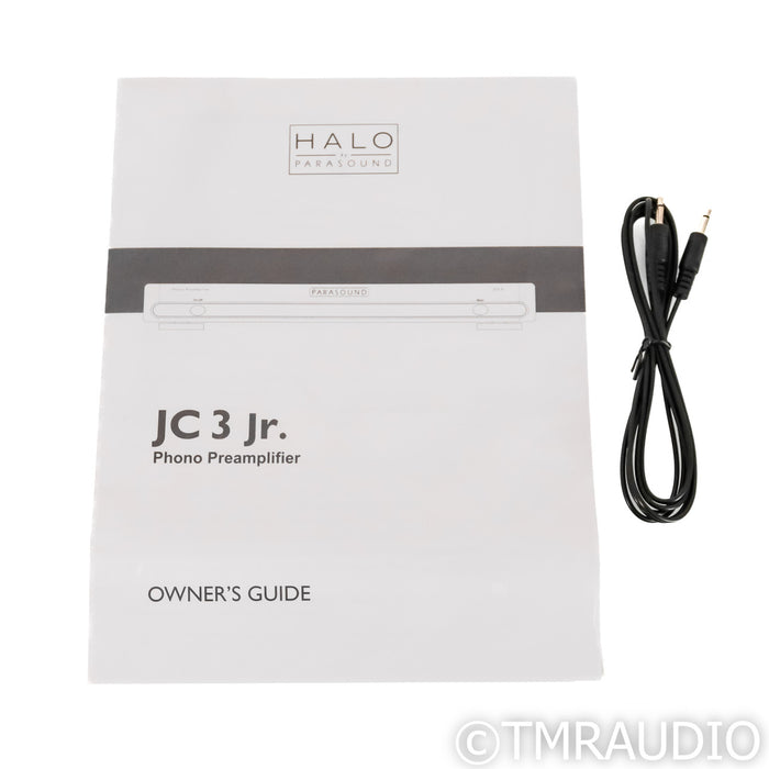 Parasound Halo JC 3 Jr. MM / MC Phono Preamplifier; Black