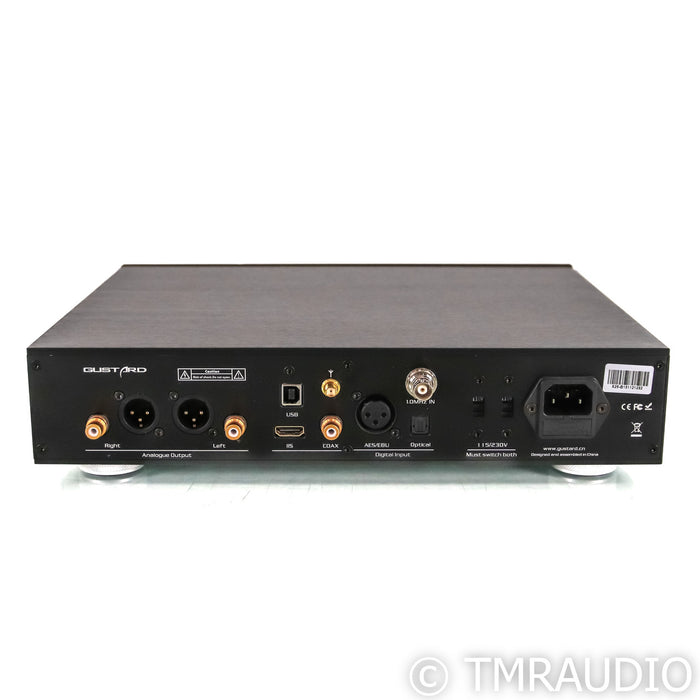 Gustard X26 Pro Full Balanced DAC; D/A Converter; MQA; Bluetooth; Black