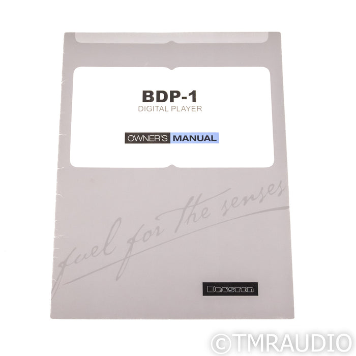 Bryston BDP-1 Digital Network Streamer; Roon Ready; Silver