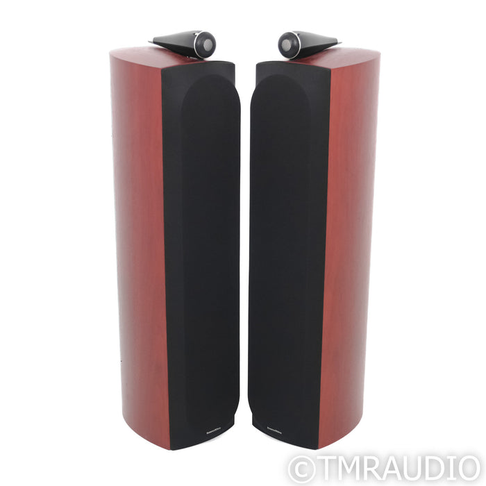 B&W 804 D3 Floorstanding Speakers; Rosenut Pair