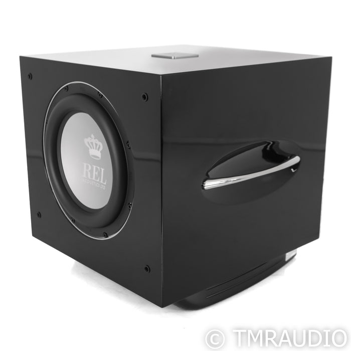 REL S/510 10‚Äù Powered Subwoofer; Piano Black