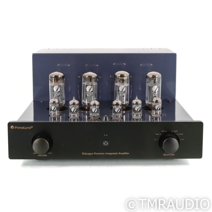 PrimaLuna DiaLogue Premium Stereo Tube Integrated Amplifier; Black