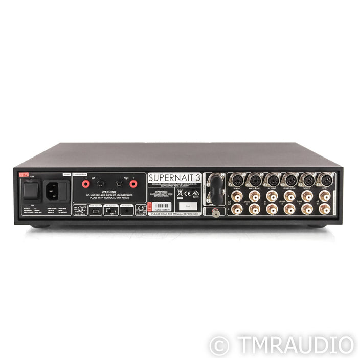 Naim Supernait 3 Integrated Amplifier; Black