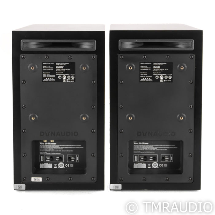 Dynaudio Xeo 20 Powered Wireless Bookshelf Speakers; Black Pair