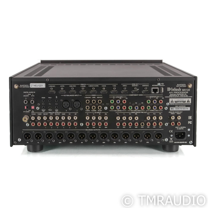 McIntosh MX122 11.2 Channel Home Theare Processor; Bluetooth; WiFi; Black
