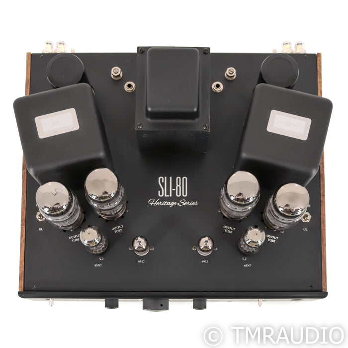 Cary Audio SLI-80 Stereo Tube Integrated Amplifier; Heritage Series; Black