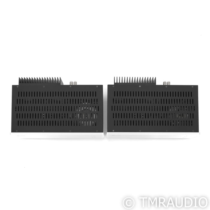 Herron Audio M1 Mono Power Amplifiers; Pair; Silver