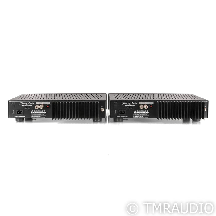 Herron Audio M1 Mono Power Amplifiers; Pair; Silver