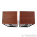 KLH Model Five Bookshelf Speakers; West African Mahogany Pair with Stands