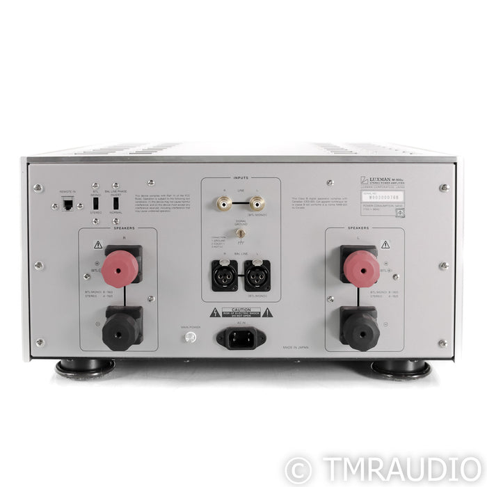 Luxman M-900u Stereo / Mono Power Amplifier; M900u; Ultimate