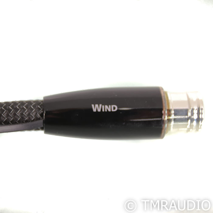 AudioQuest Wind XLR Cable; Single 1m Balanced Interconnect; 72v DBS
