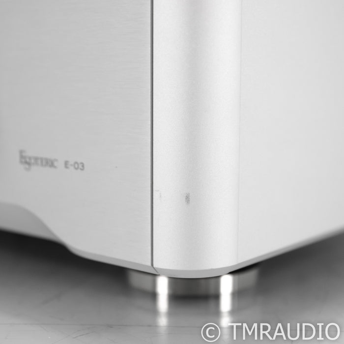 Esoteric E-03 MM / MC Phono Stereo Preamplifier; E03; Silver