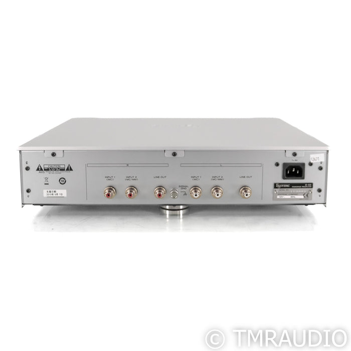 Esoteric E-03 MM / MC Phono Stereo Preamplifier; E03; Silver