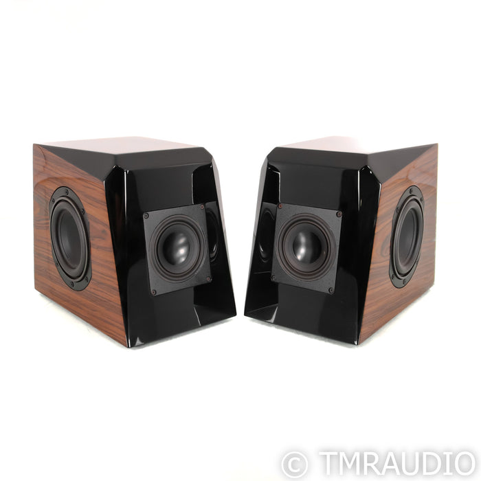 Audience ClairAudient 1+1 Bookshelf Speakers; Black Gloss / Rosewood Pair