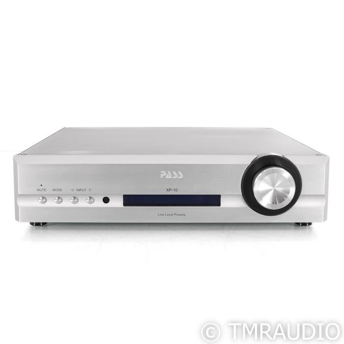 Pass Labs XP-10 Stereo Preamplifier; XP10; Silver
