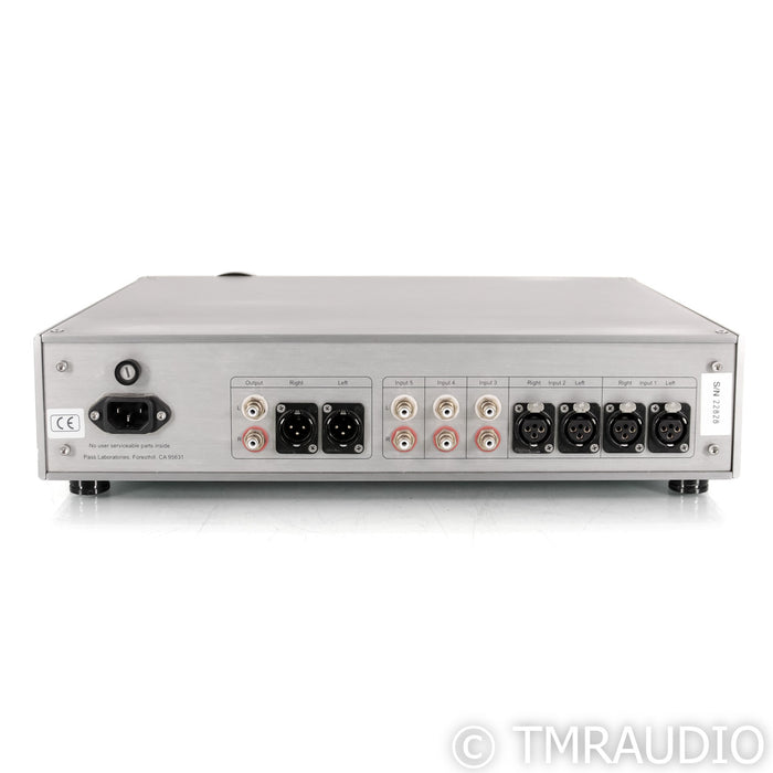 Pass Labs XP-10 Stereo Preamplifier; XP10; Silver