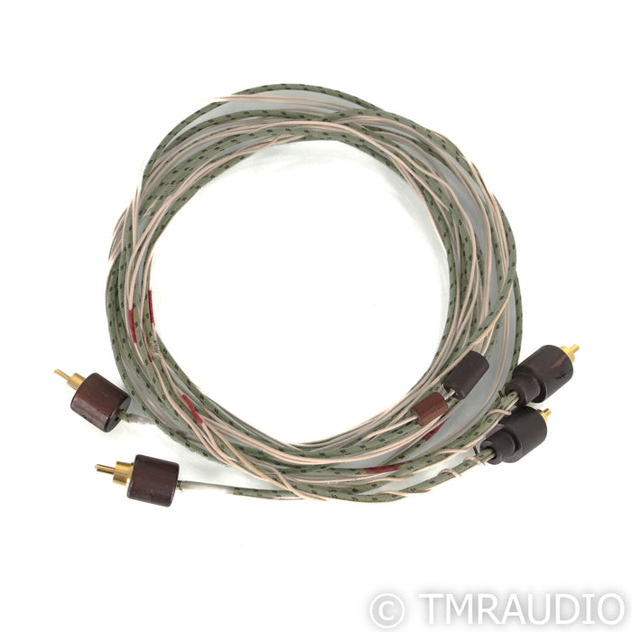 Shun Mook Vintage Western Electric Wire RCA Cables; 7ft Pair Interconnects