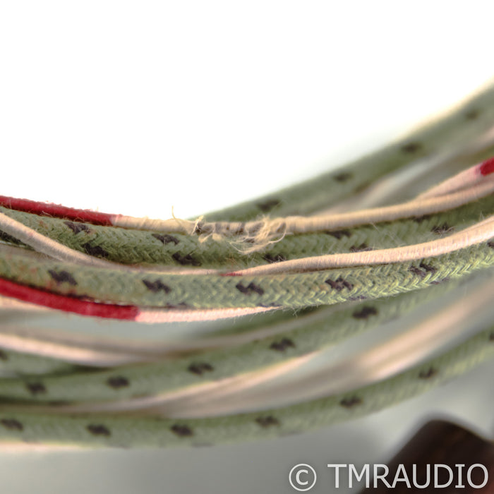 Shun Mook Vintage Western Electric Wire RCA Cables; 7ft Pair Interconnects