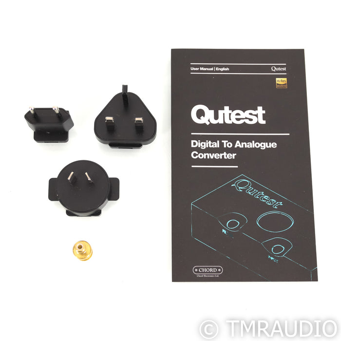 Chord Electronics Qutest DAC D/A Converter; Black