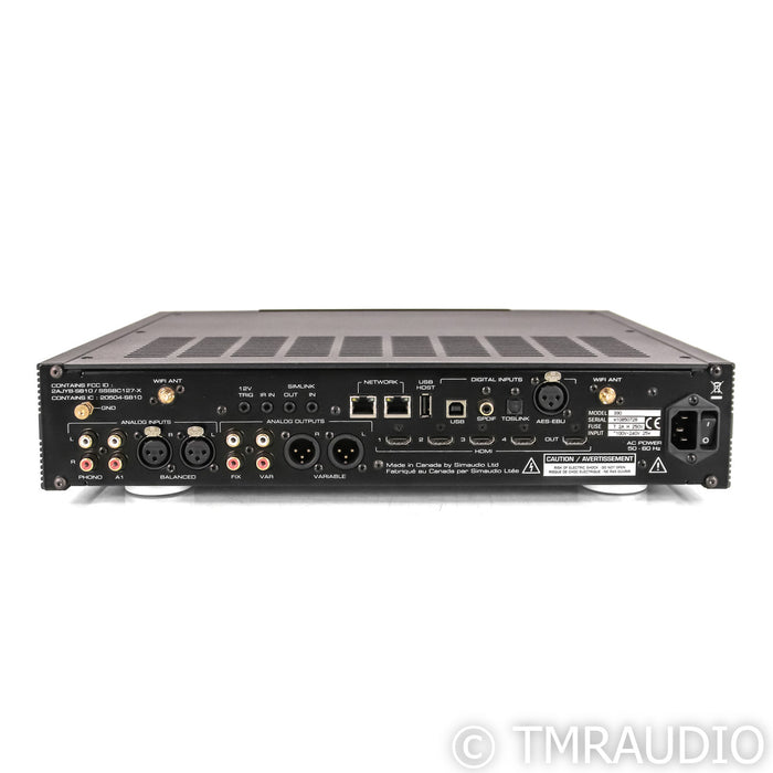 Simaudio Moon 390 Wireless Network Player / Preamplifier; DAC; Roon Ready