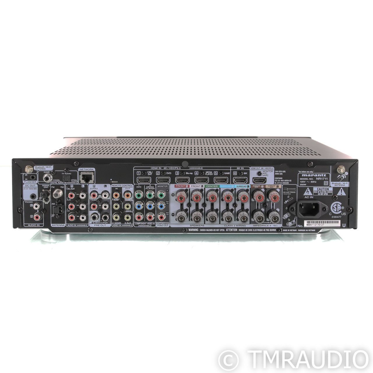 Marantz NR1711 7.2 Channel Home Theater Receiver; NR-1711; MM