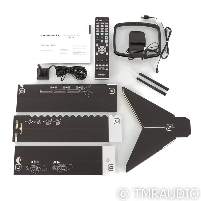 Marantz NR1711 7.2 Channel Home Theater Receiver; NR-1711; MM Phono