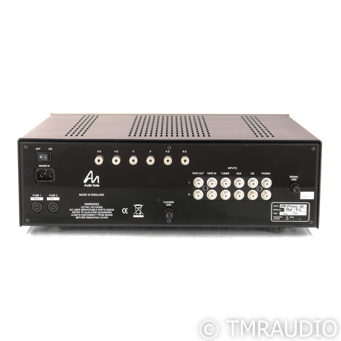 Audio Note OTO Phono SE Stereo Tube Integrated Amplifier; MM Phono
