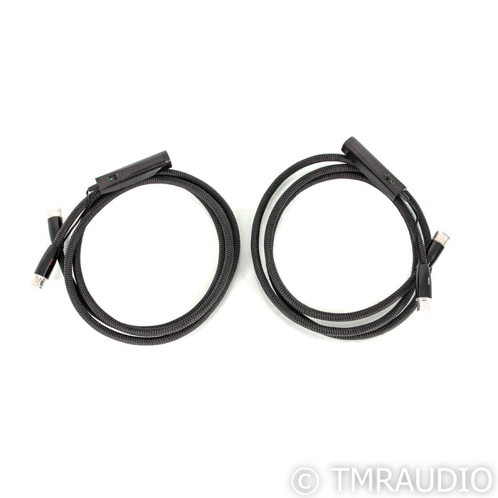 AudioQuest Wind XLR Cables; 2m Pair Balanced Interconnects; 72v DBS