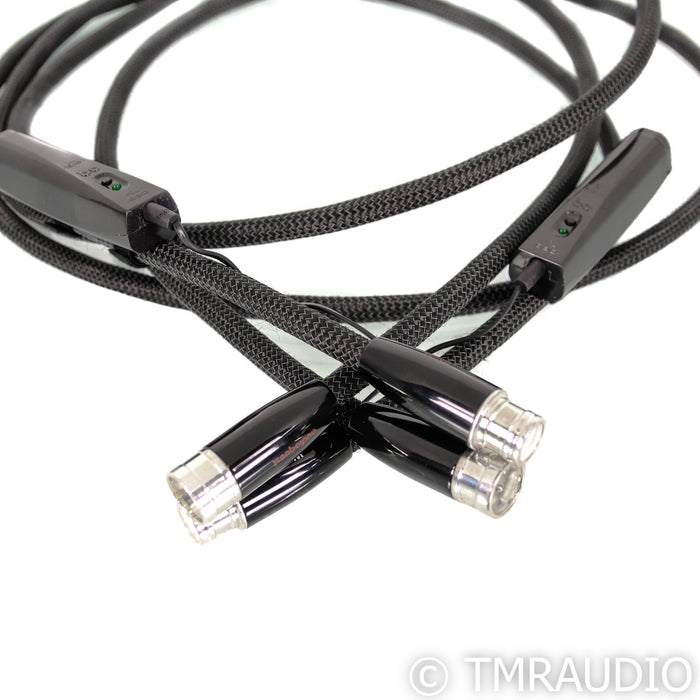 AudioQuest Wind XLR Cables; 2m Pair Balanced Interconnects; 72v DBS