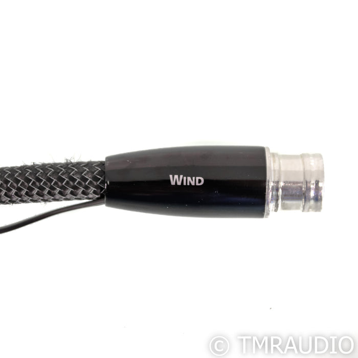 AudioQuest Wind XLR Cables; 2m Pair Balanced Interconnects; 72v DBS