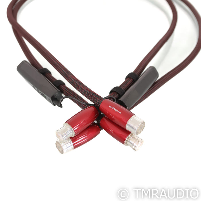 AudioQuest Fire XLR Cables; 1.5m Pair Balanced Interconnects