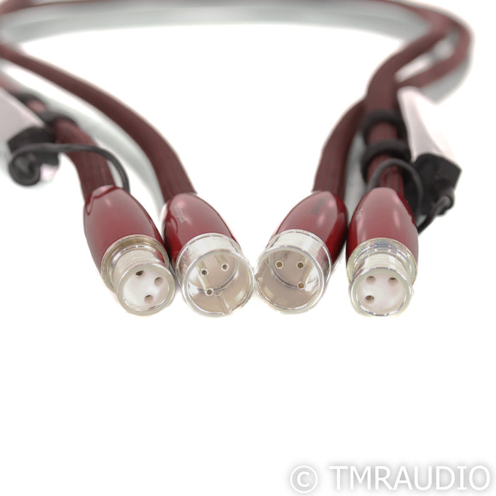 AudioQuest Fire XLR Cables; 1.5m Pair Balanced Interconnects