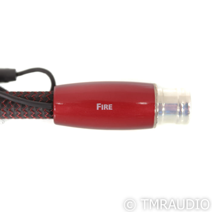 AudioQuest Fire XLR Cables; 1.5m Pair Balanced Interconnects