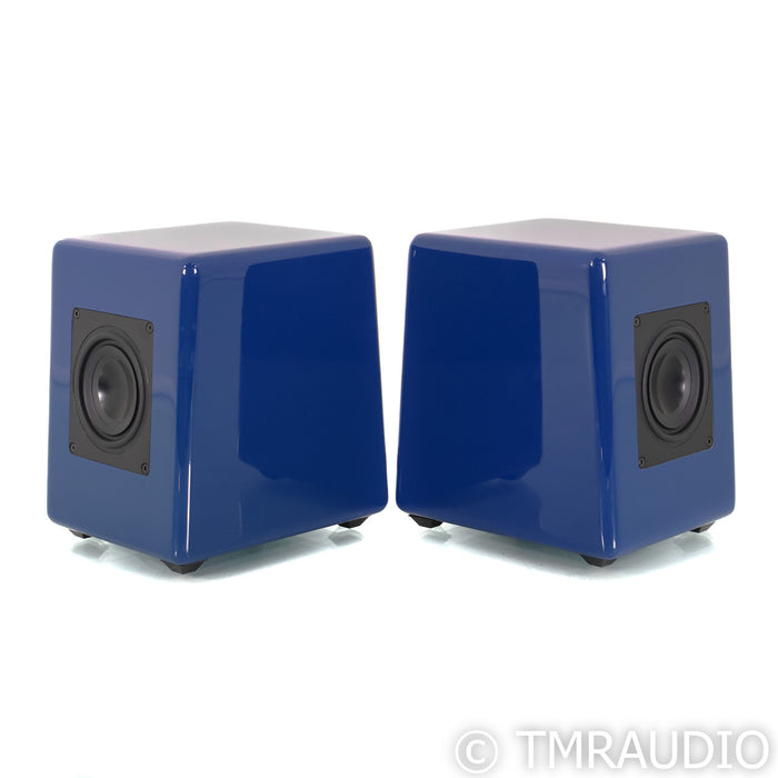 Audience ClairAudient The One Bookshelf Speakers; Blue Gloss Pair