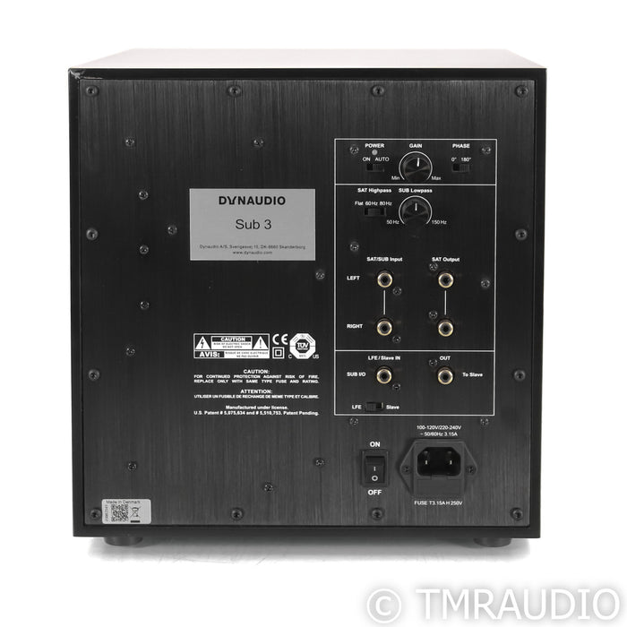 Dynaudio Sub 3 8" Powered Subwoofer; Black