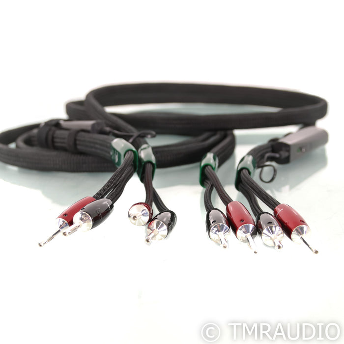 AudioQuest Robin Hood ZERO Speaker Cables; 2.5m Pair; 72v DBS