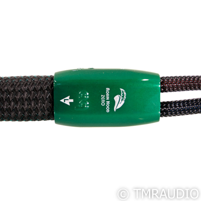 AudioQuest Robin Hood ZERO Speaker Cables; 2.5m Pair; 72v DBS