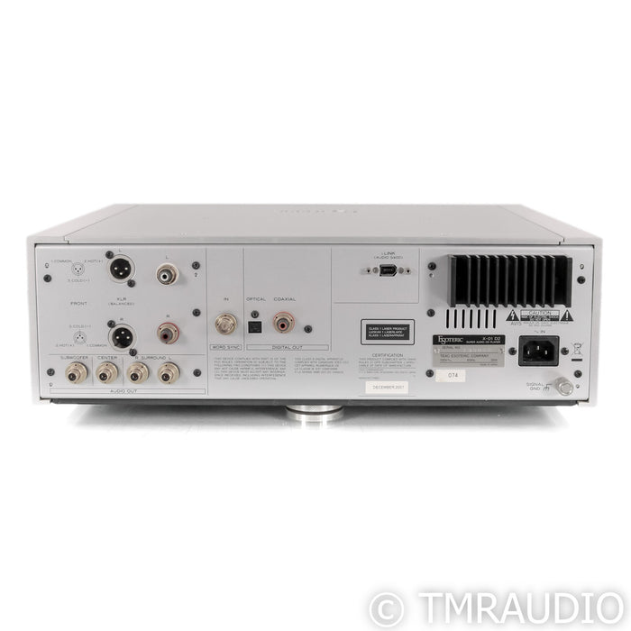 Esoteric X-01 D2 SACD / CD Player; X01 D2