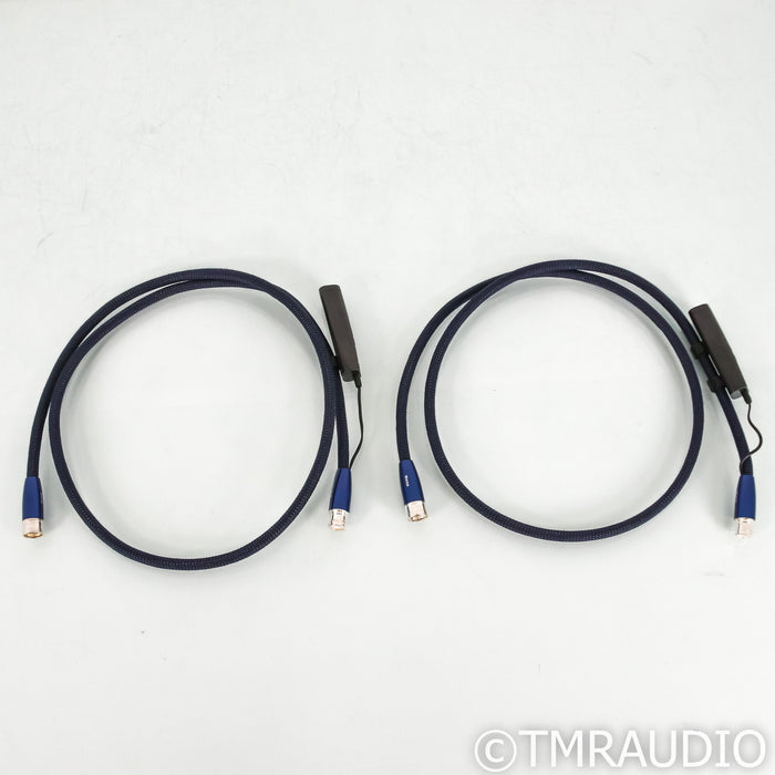 AudioQuest Water XLR Cables; 1.5m Pair Balanced Interconnects