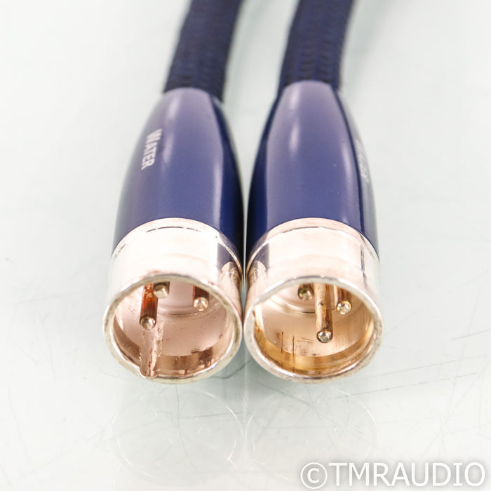 AudioQuest Water XLR Cables; 1.5m Pair Balanced Interconnects