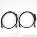AudioQuest Water XLR Cables; 1.5m Pair Balanced Interconnects; 72v DBS