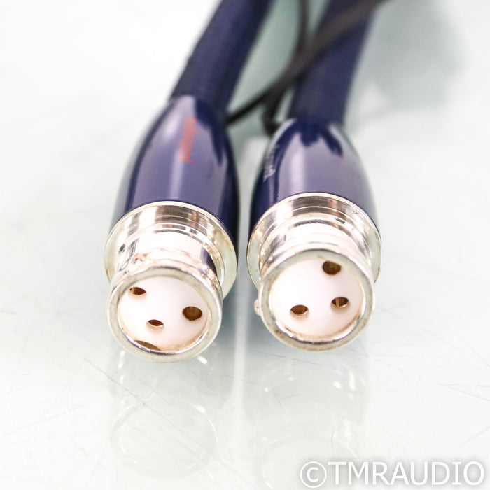 AudioQuest Water XLR Cables; 1.5m Pair Balanced Interconnects; 72v DBS