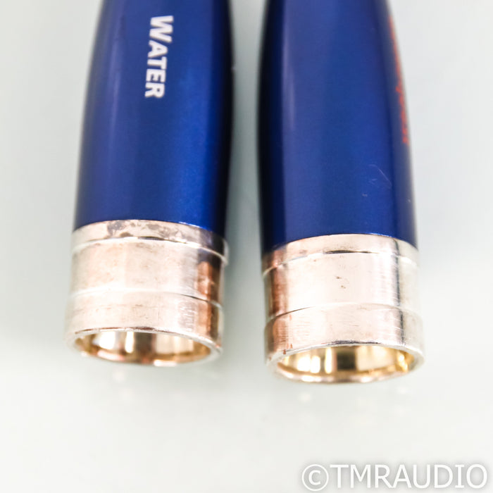 AudioQuest Water XLR Cables; 1.5m Pair Balanced Interconnects; 72v DBS
