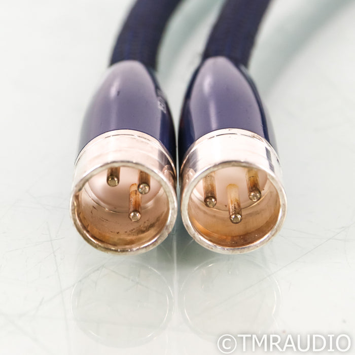 AudioQuest Water XLR Cables; 1.5m Pair Balanced Interconnects; 72v DBS
