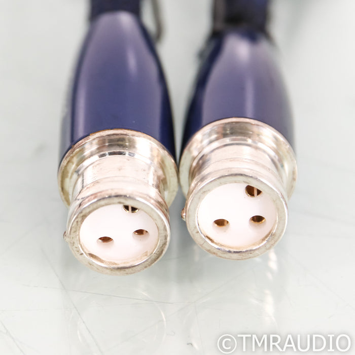 AudioQuest Water XLR Cables; 1.5m Pair Balanced Interconnects; 72v DBS