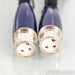 AudioQuest Water XLR Cables; 1.5m Pair Balanced Interconnects; 72v DBS