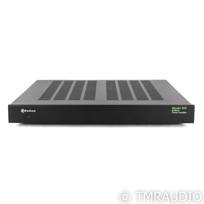 Outlaw Audio Model 200 Mono Power Amplifier; Single