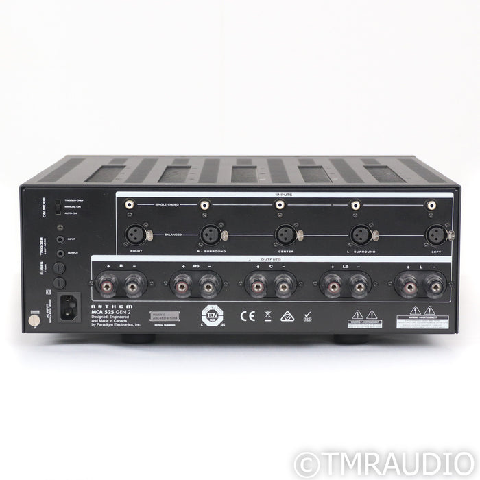 Anthem MCA 525 Gen 2 5 Channel Power Amplifier; Black