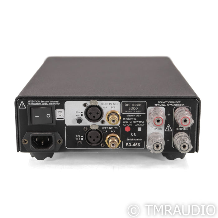 Bel Canto S300 Stereo Power Amplifier; Silver