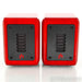 Aperion Super Tweeter Speaker MKII; Gloss Oak Pair
